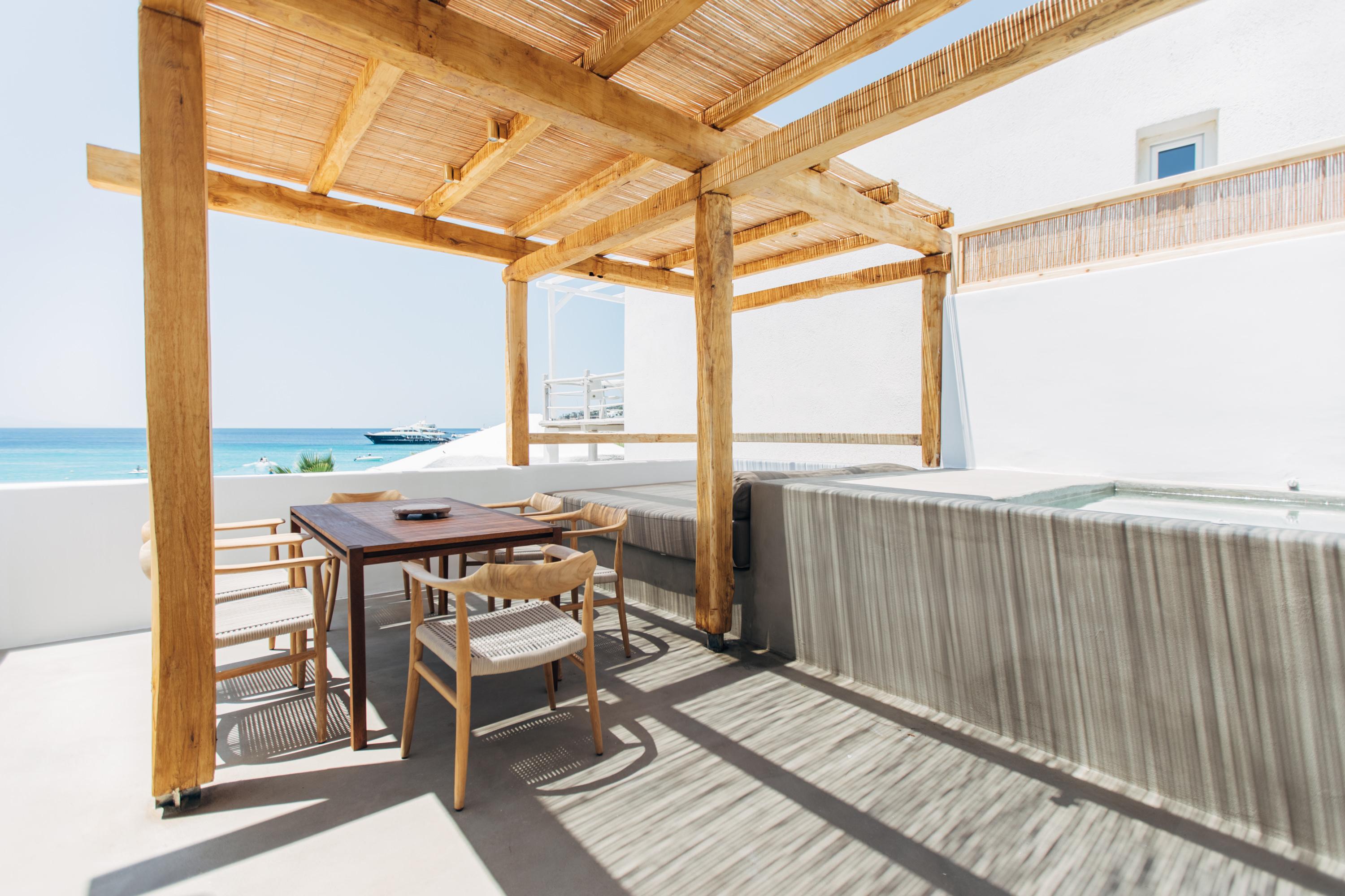 Hotel Branco Mykonos Platys Gialos  Esterno foto